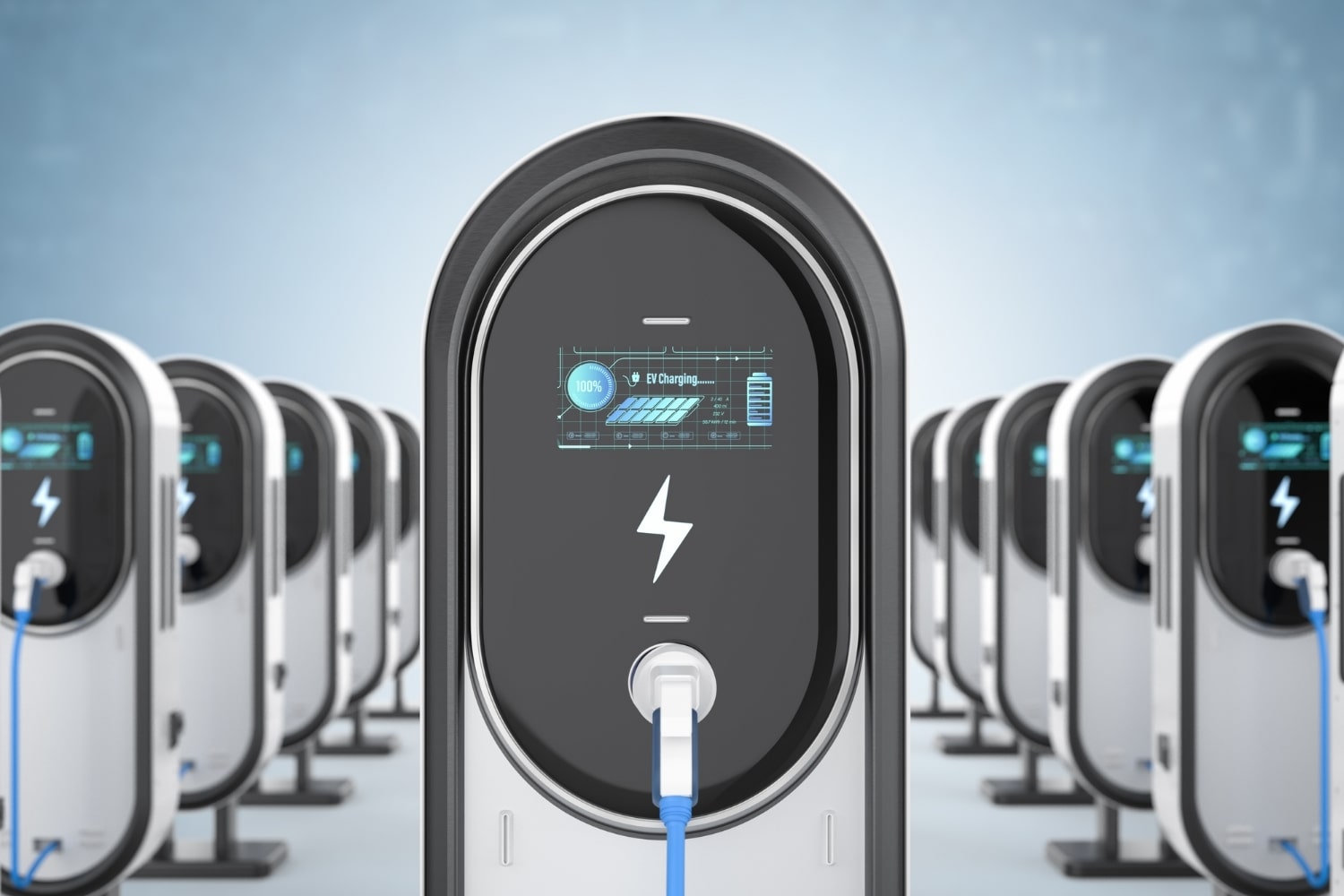 Entwicklung der Ladeinfrastruktur für Elektrofahrzeuge mit Ladetechnologien und deren vielfältige Anwendungsbereiche