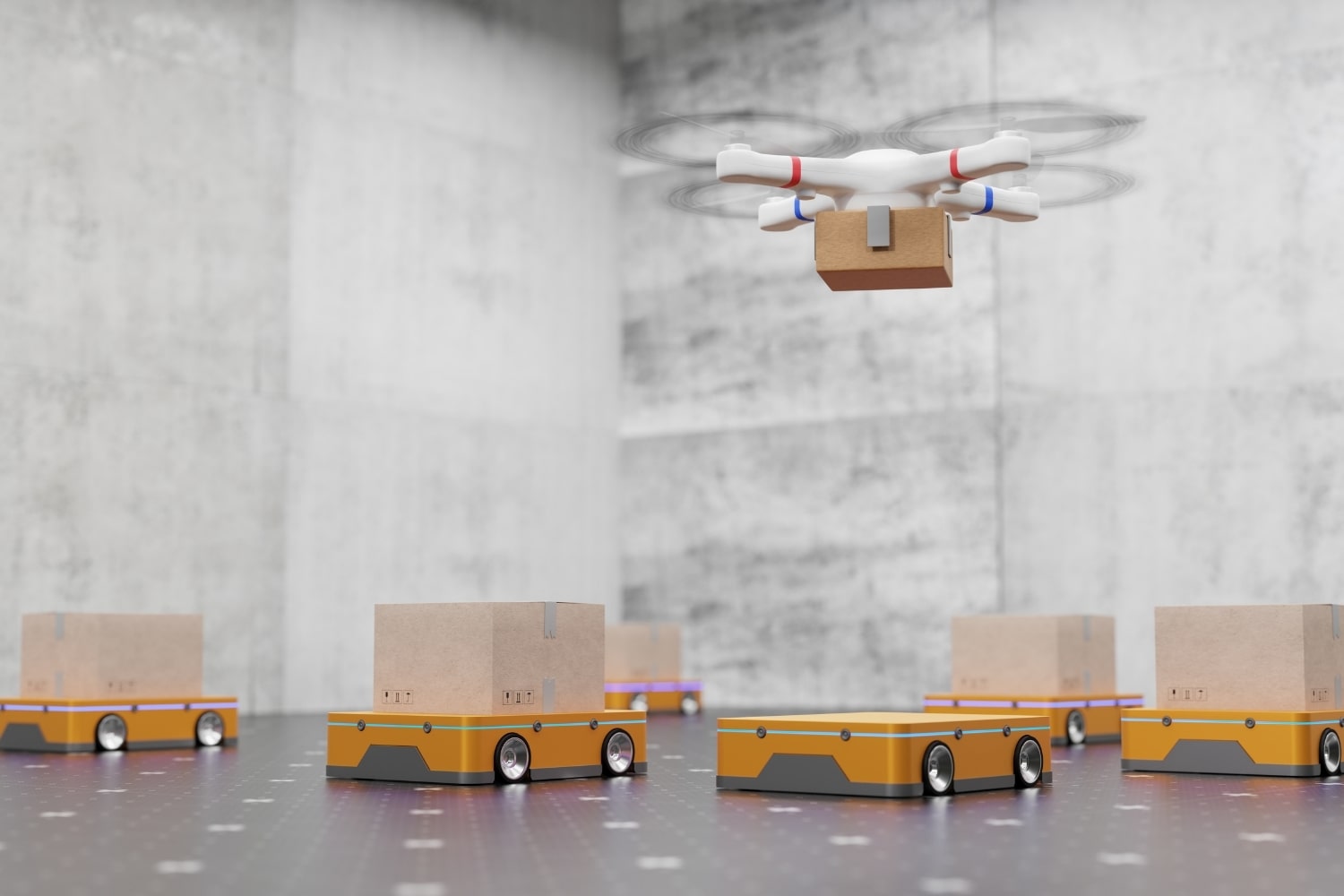 Sicherheits- und Präzisionseigenschaften der fahrerlosen Transportroboter-Technologie