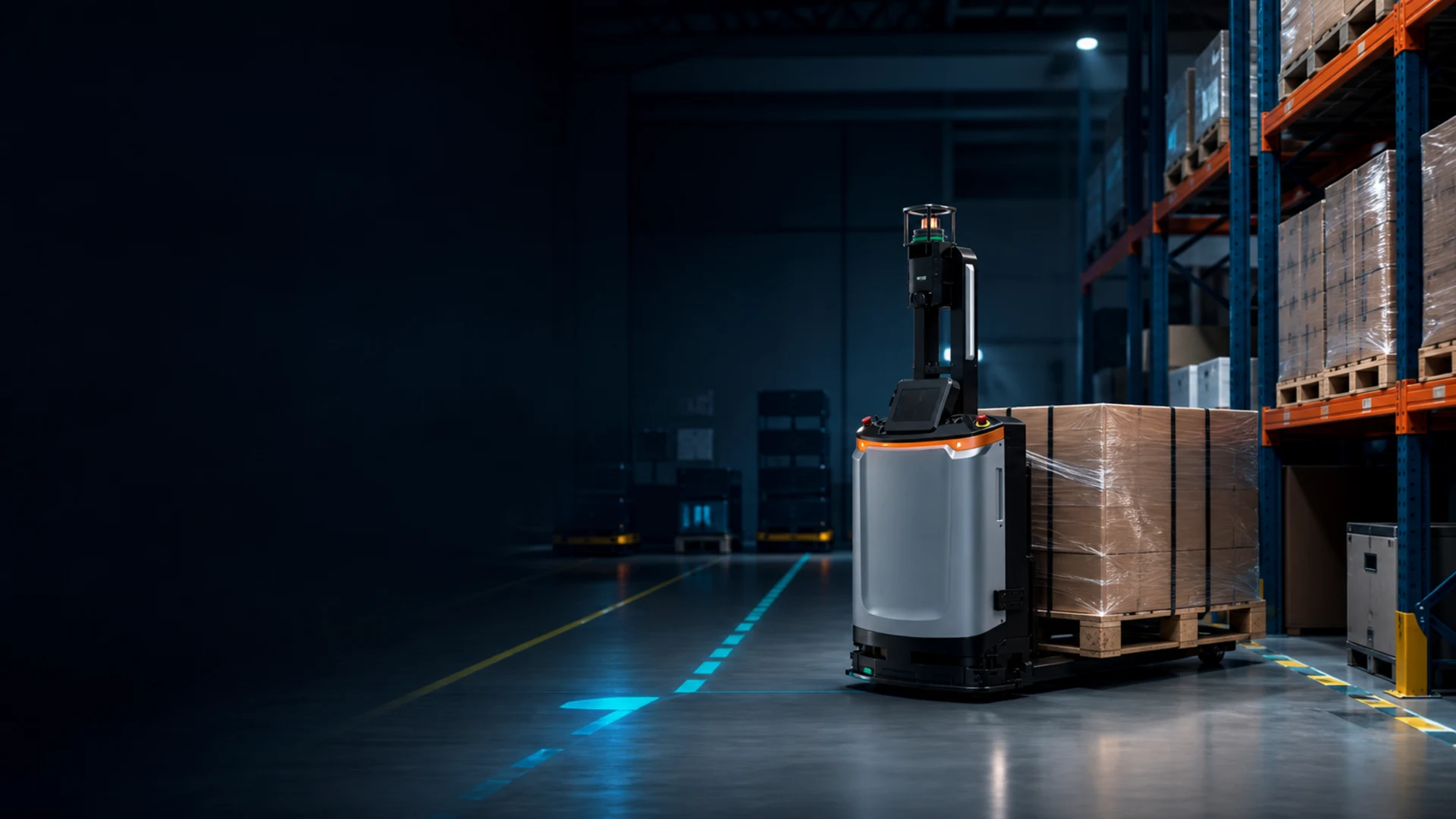 Mobiler Roboter FMR — Mobiler Gabelstaplerroboter