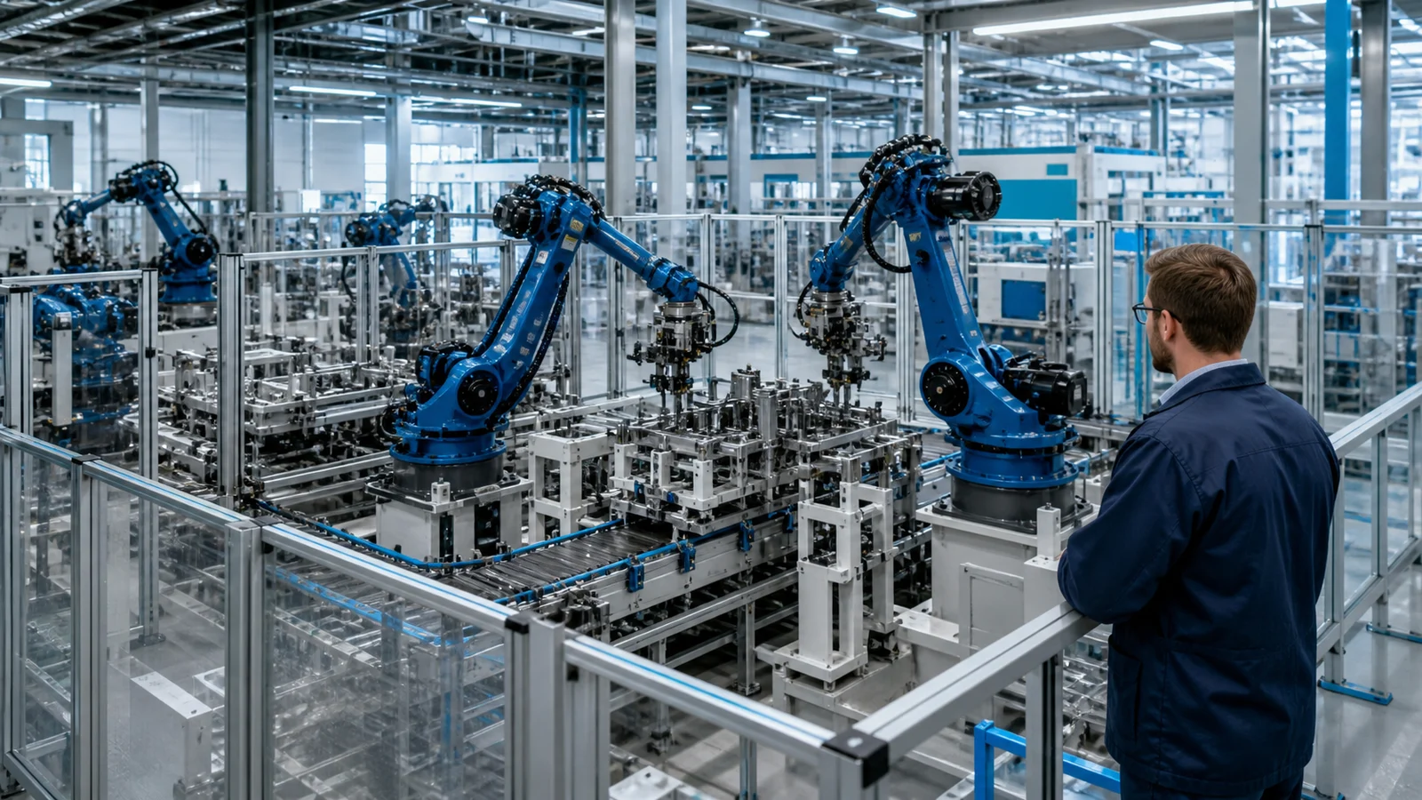 PLC- und SCADA/HMI-Integration (Fabrikautomation)