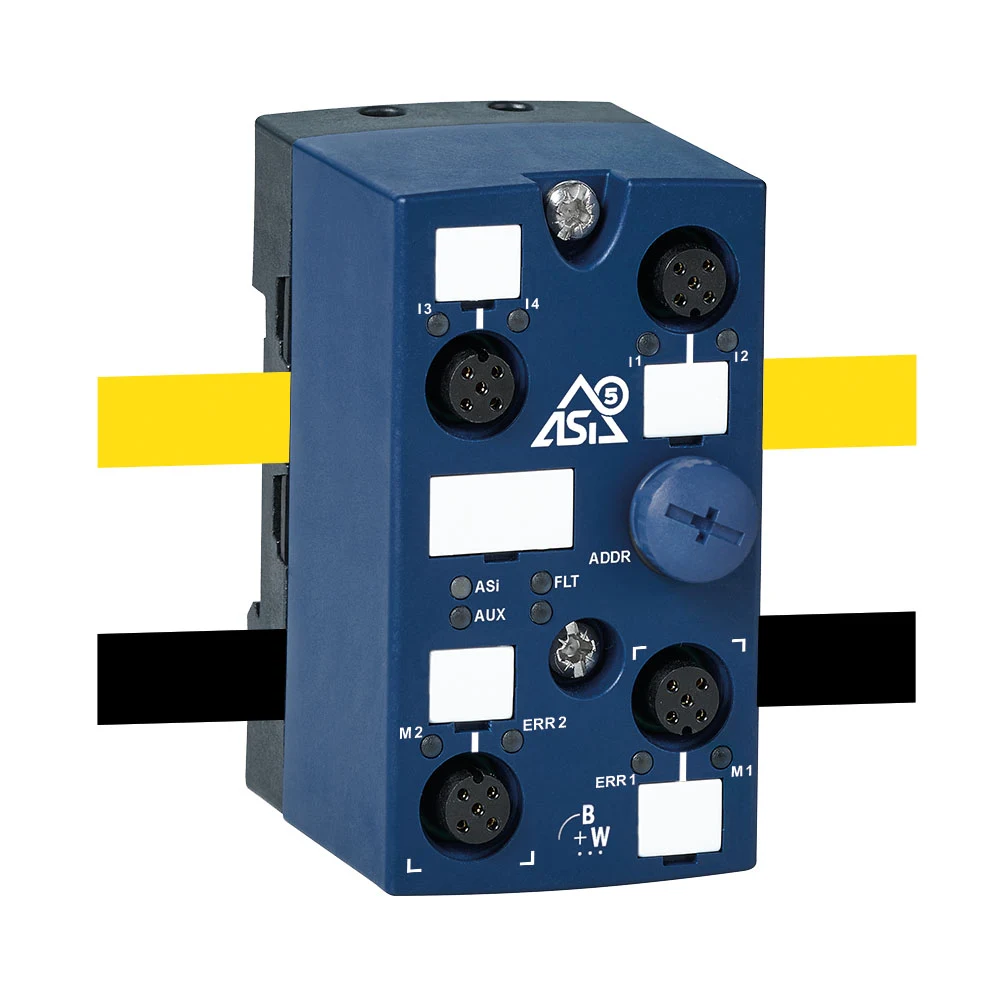 Offizielle Produktansicht des Bihl+Wiedemann BWU4246 ASi-5 Motormoduls für zwei 24 V Motorrollen