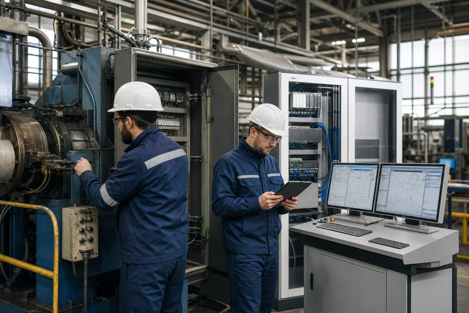 Wie wird die Automatisierung in einer Brownfield-Anlage modernisiert?