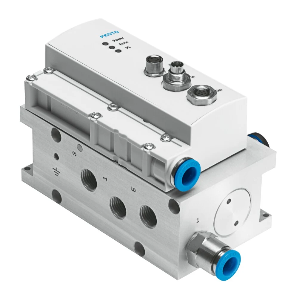 Offizielle Produktansicht des digitalen Proportional-Wegeventils Festo VPWP