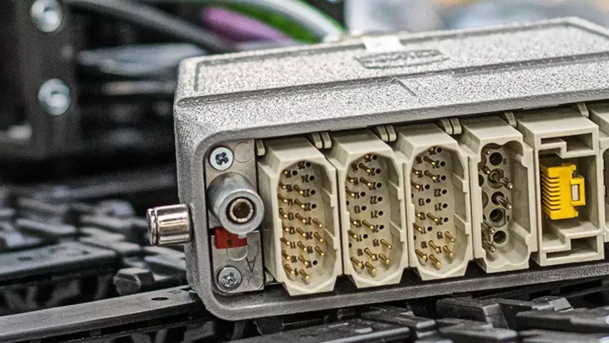 HARTING Han-Modular Industriesteckverbinder mit Leistungs-, Signal- und Datenmodulen