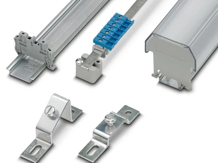 Phoenix Contact DIN-Tragschienen, Neutralleitersammelschienenhalter und Montageadapter