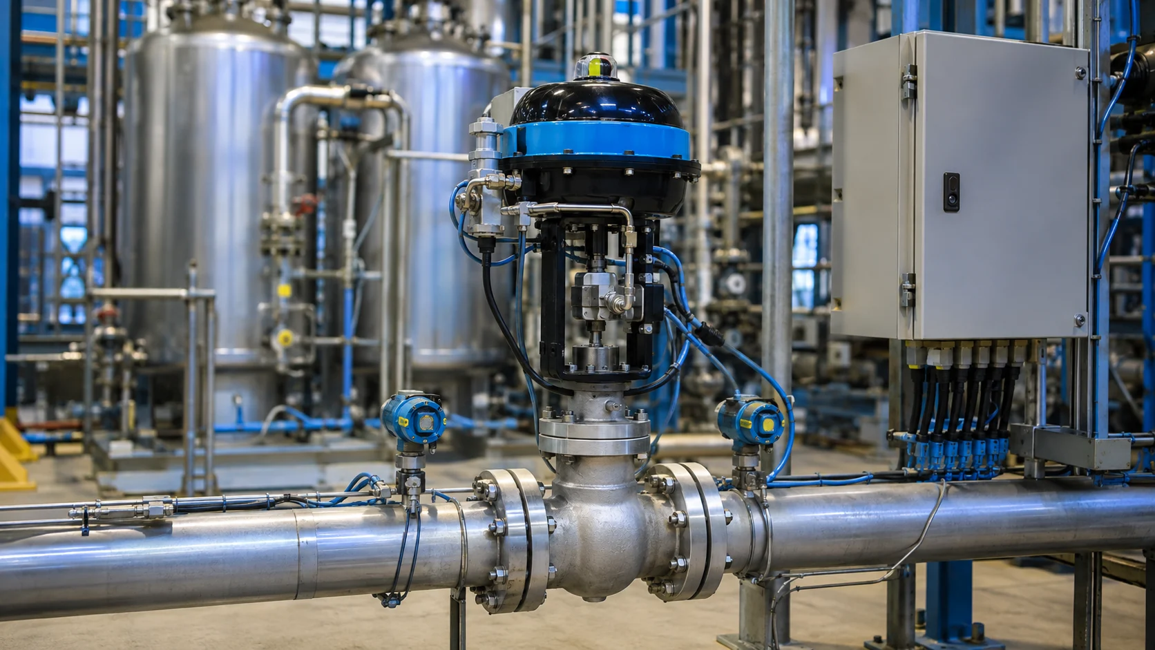 Prozesssicherheit in Chemieanlagen: Regelungs- und Schutzfunktionen