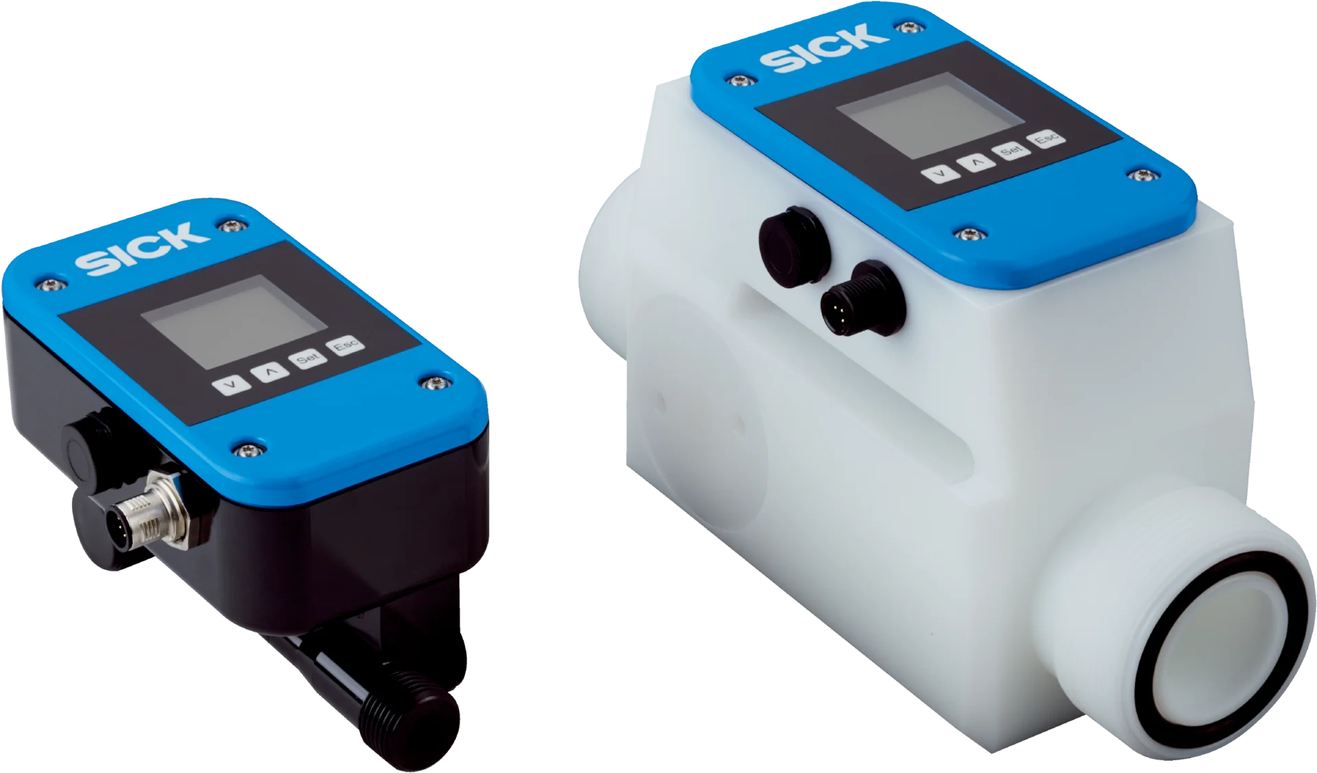 SICK FFU – dichtungslose Inline-Ultraschall-Durchflussmesser für Flüssigkeiten