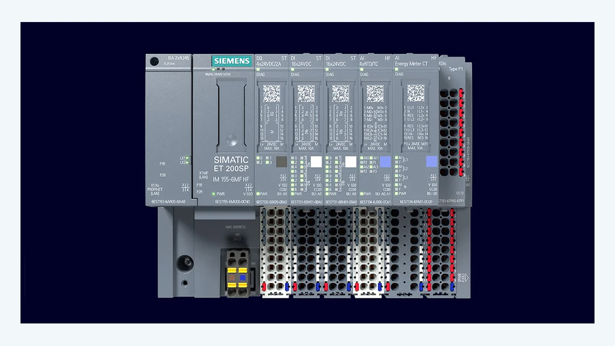 Dezentrale Siemens SIMATIC ET 200SP-I/O-Station